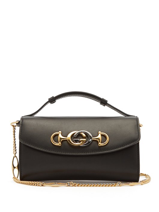 Zumi mini leather cross-body bag