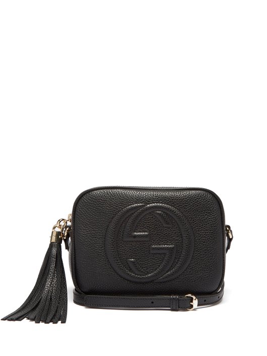 Soho GG small leather cross-body bag