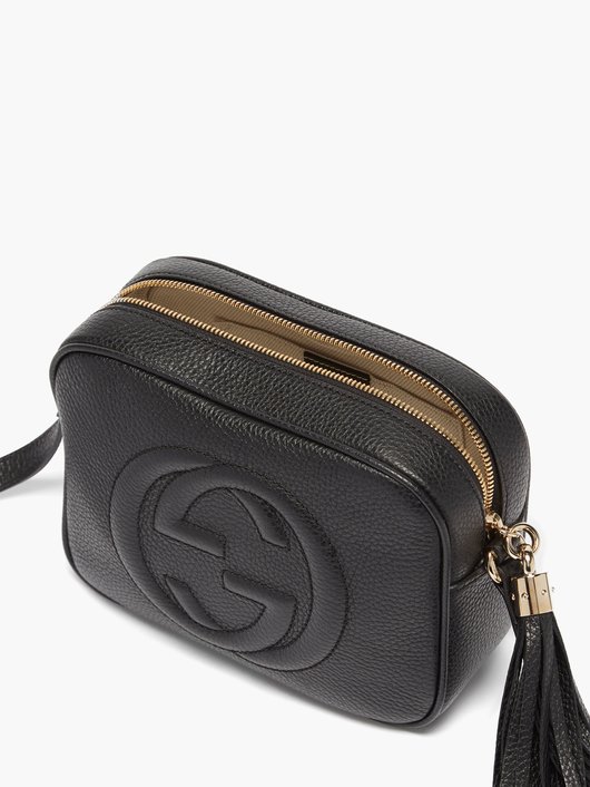 Soho GG small leather cross-body bag