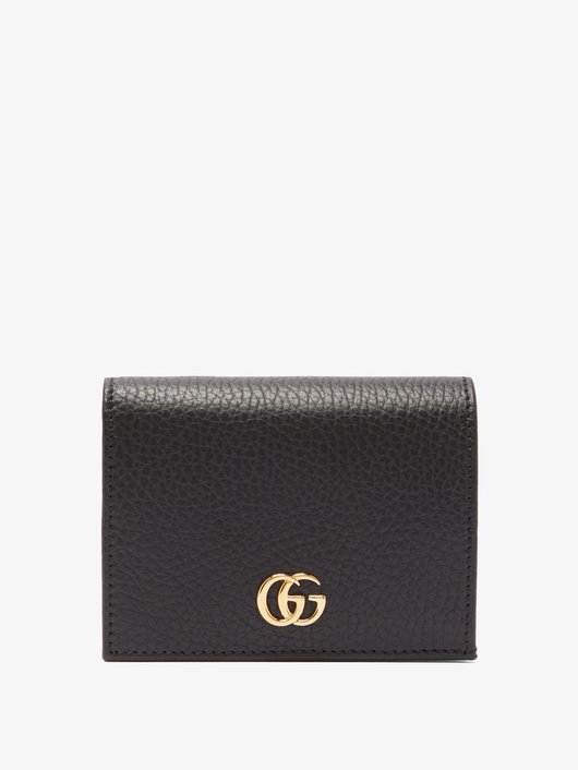 GG Marmont grained-leather wallet