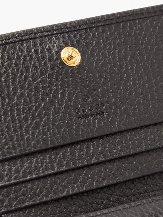 GG Marmont grained-leather wallet