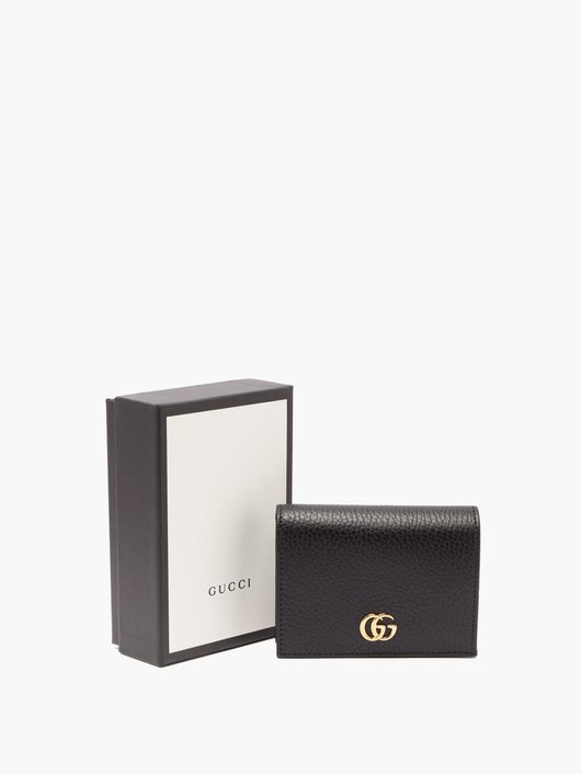 GG Marmont grained-leather wallet