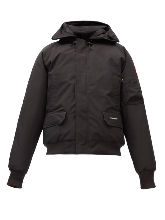 Chilliwack hooded down bomber jacket