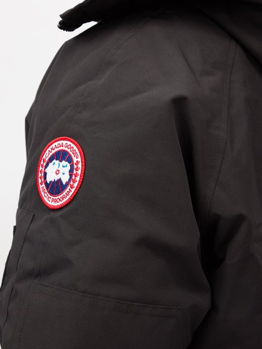 Chilliwack hooded down bomber jacket