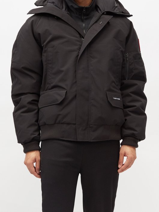 Chilliwack hooded down bomber jacket