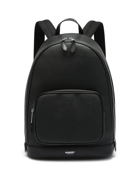 Rocco palmellato-leather backpack