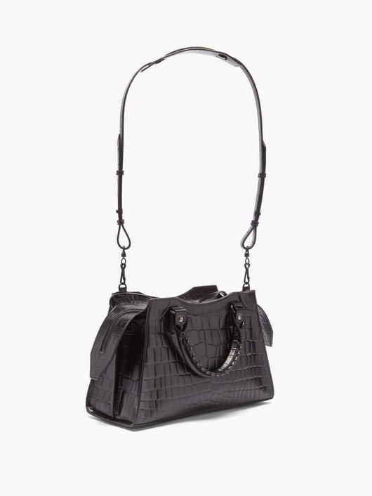 Neo Classic City crocodile-effect leather bag