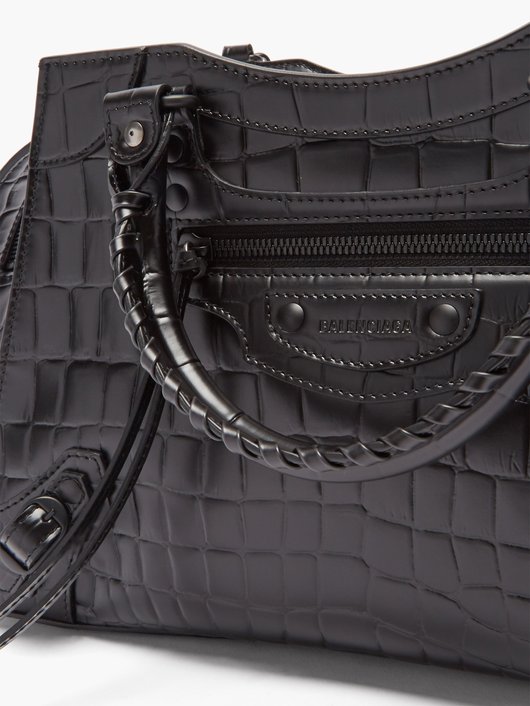 Neo Classic City crocodile-effect leather bag