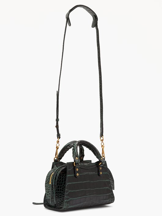 Neo Classic mini croc-effect leather bag