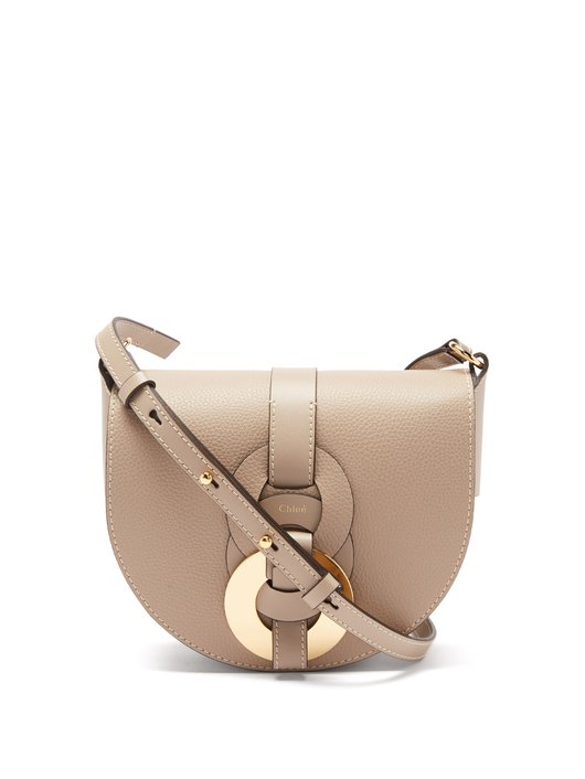 Darryl grained-leather cross-body bag