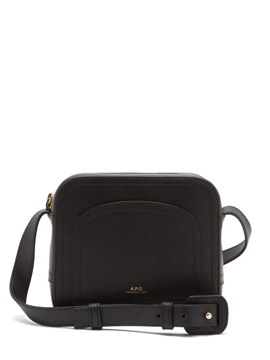 Louisette smooth-leather cross-body bag