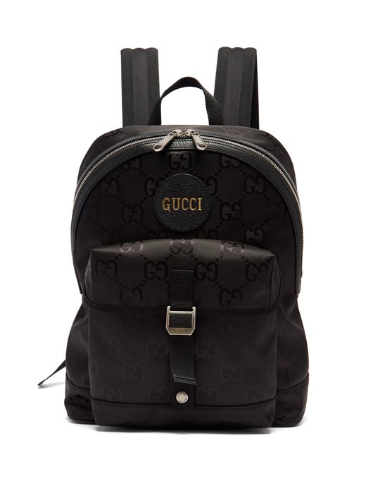 Off The Grid GG-jacquard canvas backpack