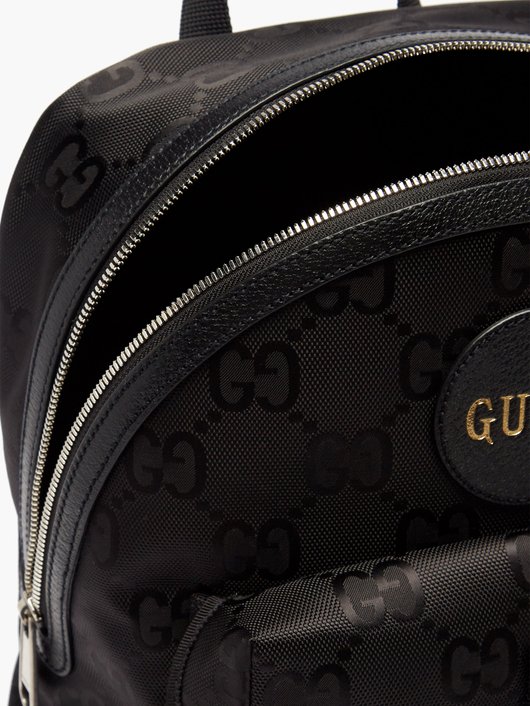 Off The Grid GG-jacquard canvas backpack