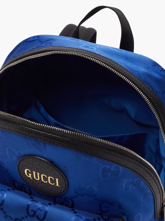 Off The Grid GG-jacquard canvas backpack