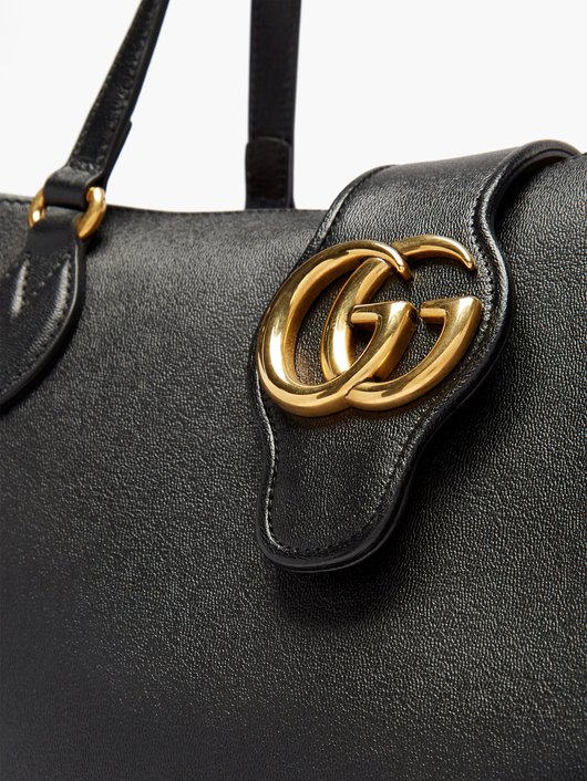 GG medium leather tote bag