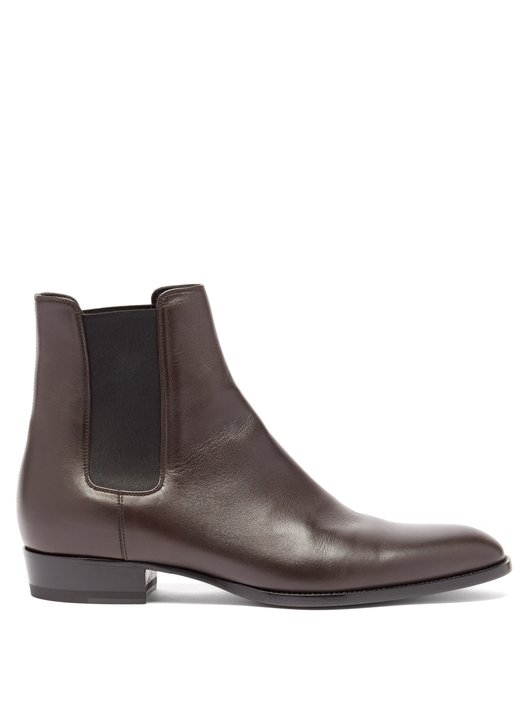 Wyatt leather Chelsea boots