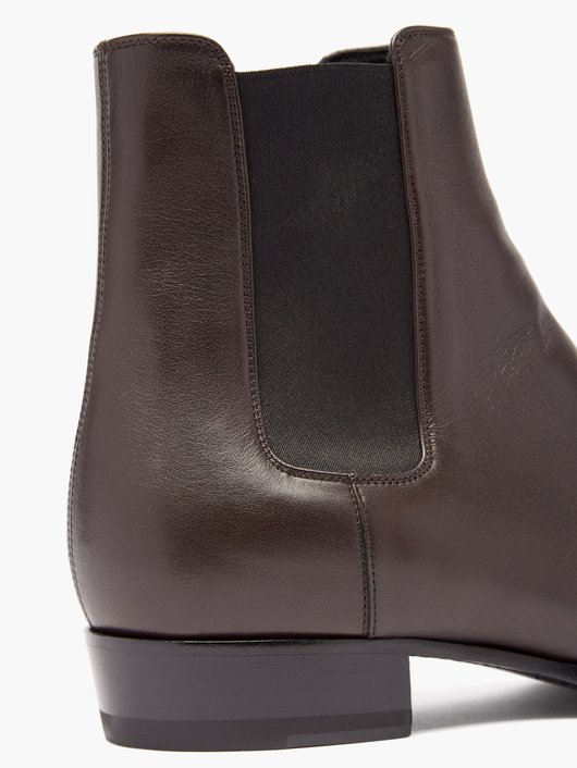 Wyatt leather Chelsea boots