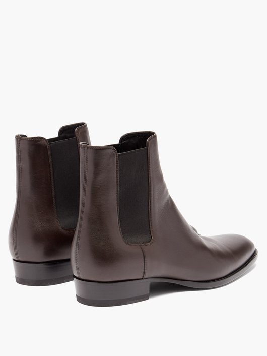 Wyatt leather Chelsea boots