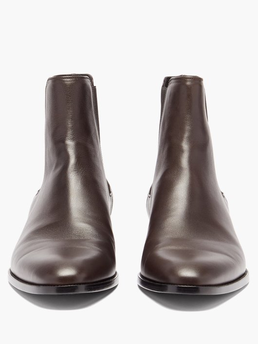 Wyatt leather Chelsea boots