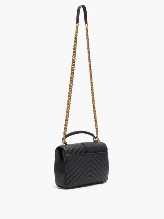 Collège medium quilted-leather shoulder bag