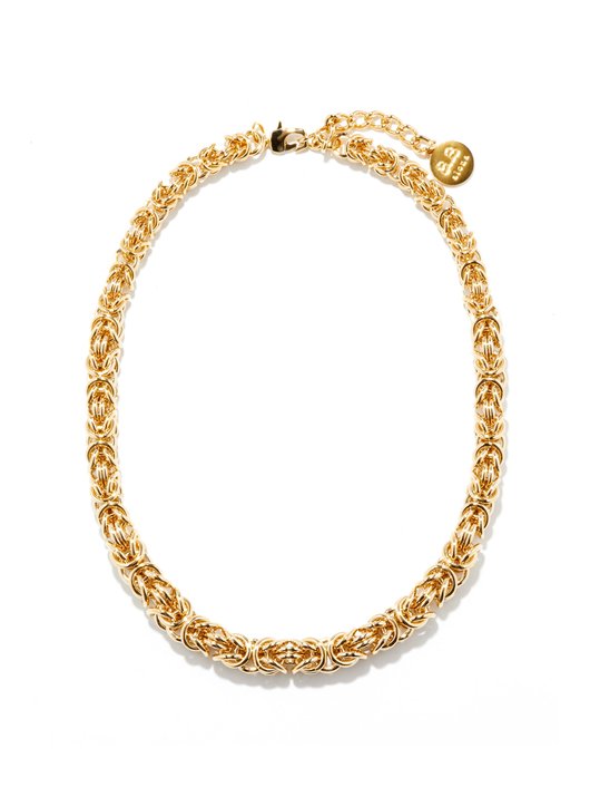 Avalone 18kt gold-plated necklace
