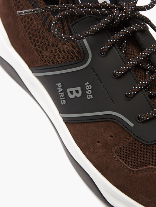 Berluti Mesh and suede trainers