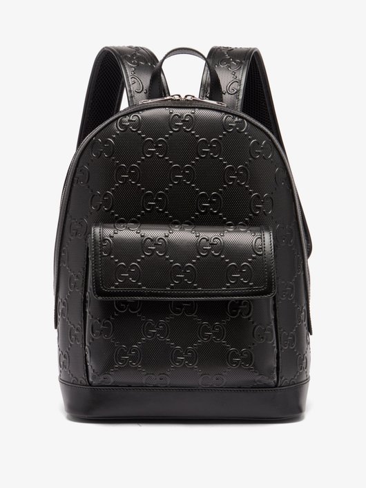 GG Tennis leather backpack