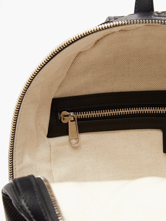 GG Tennis leather backpack