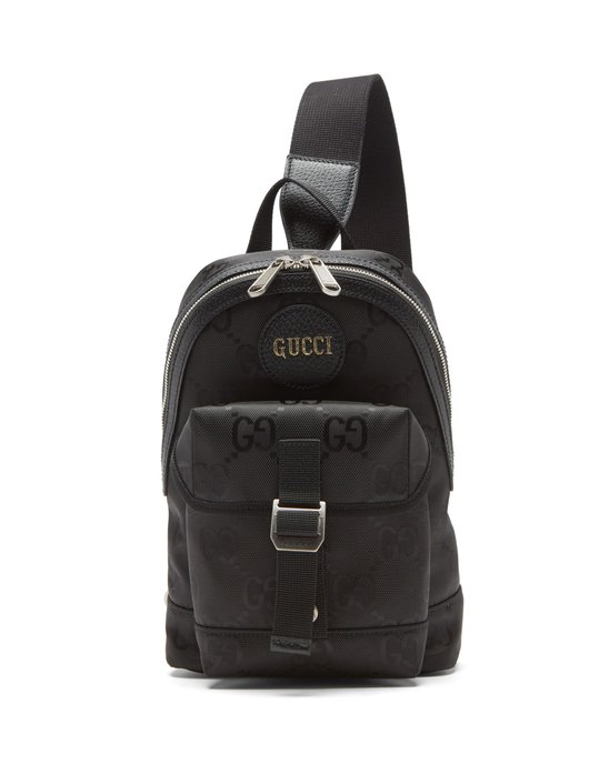 Off The Grid GG-jacquard canvas backpack