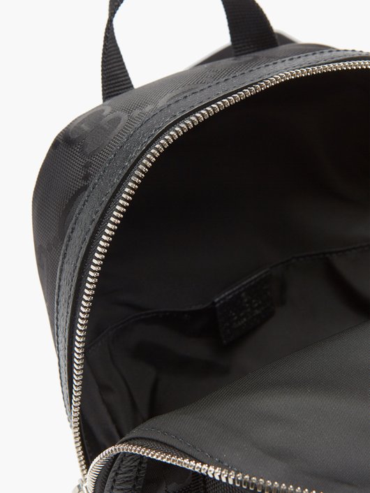 Off The Grid GG-jacquard canvas backpack