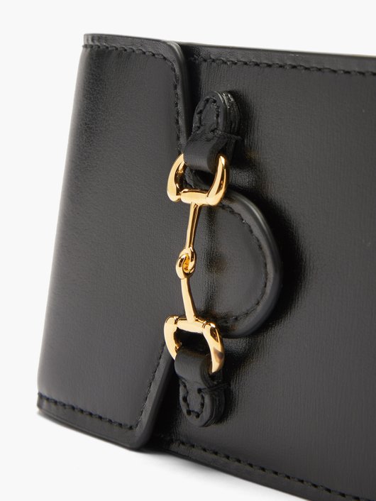 1955 mini Horsebit leather cardholder bag