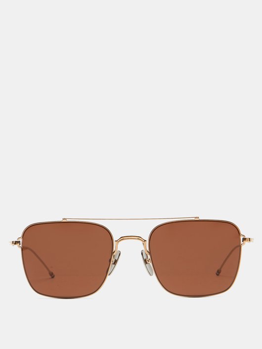 Aviator metal sunglasses