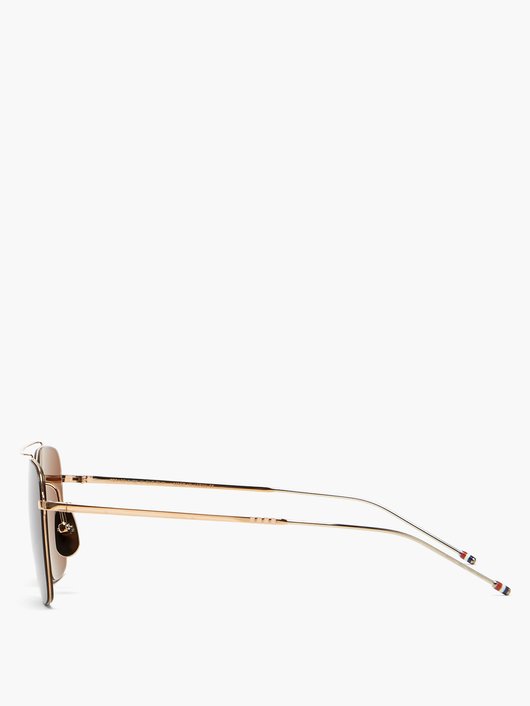 Aviator metal sunglasses