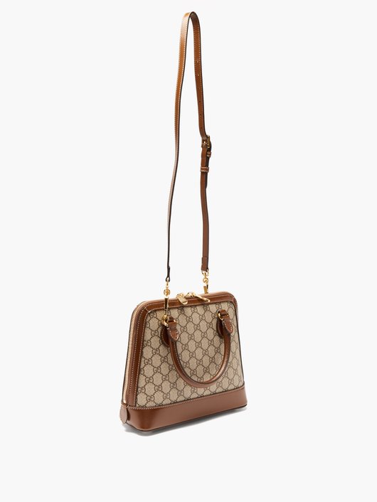 Horsebit 1955 GG-jacquard canvas mini handbag