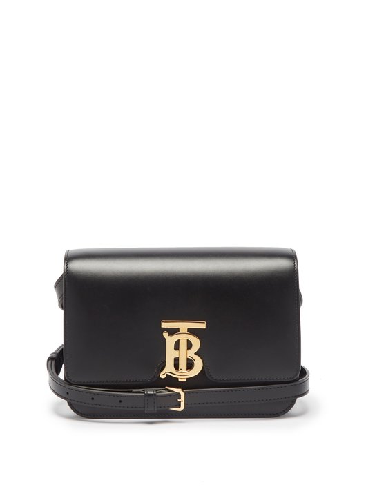 TB small leather cross-body bag