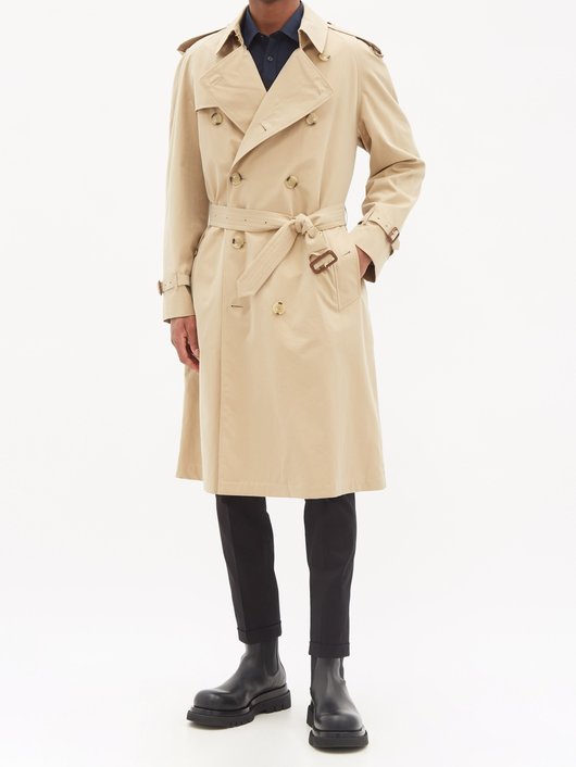 Westminster cotton-gabardine trench coat