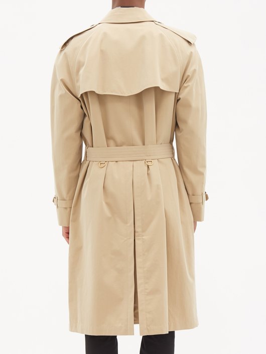 Westminster cotton-gabardine trench coat