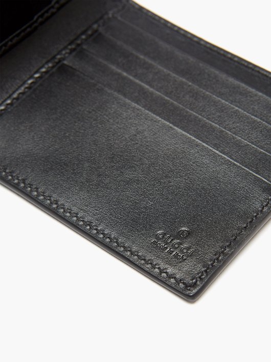 GG leather bifold wallet