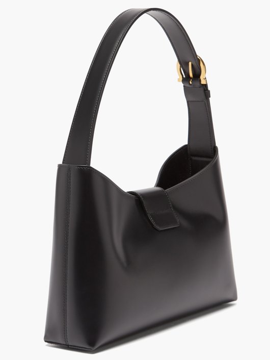 Trifolio leather shoulder bag