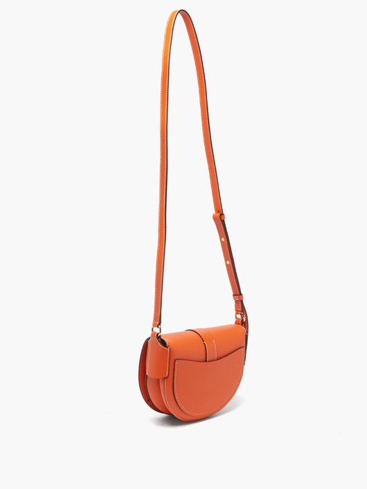 Darryl grained-leather cross-body bag