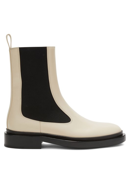 Leather Chelsea boots