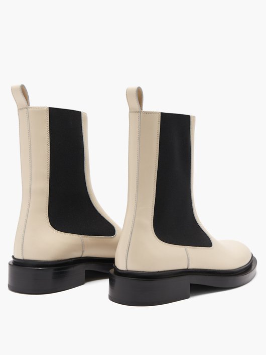 Leather Chelsea boots