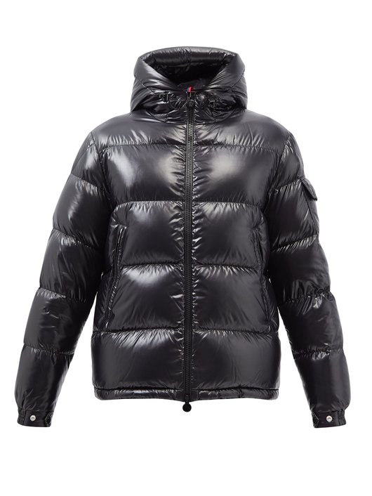 Moncler Ecrins hooded quilted down coat