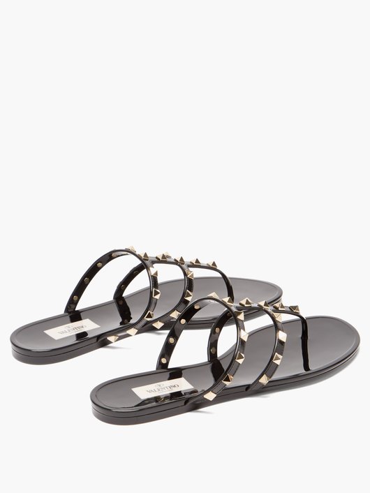 Rockstud PVC jelly slides