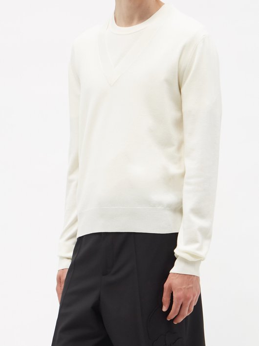 Bottega Veneta V-neck wool-blend sweater