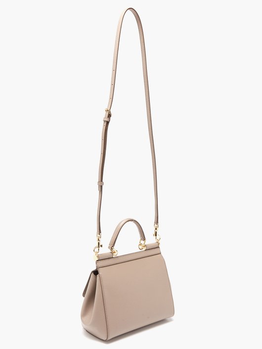 Sicily small grained-leather cross-body bag