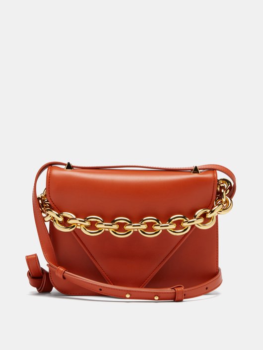 Mount small leather shoulder bag