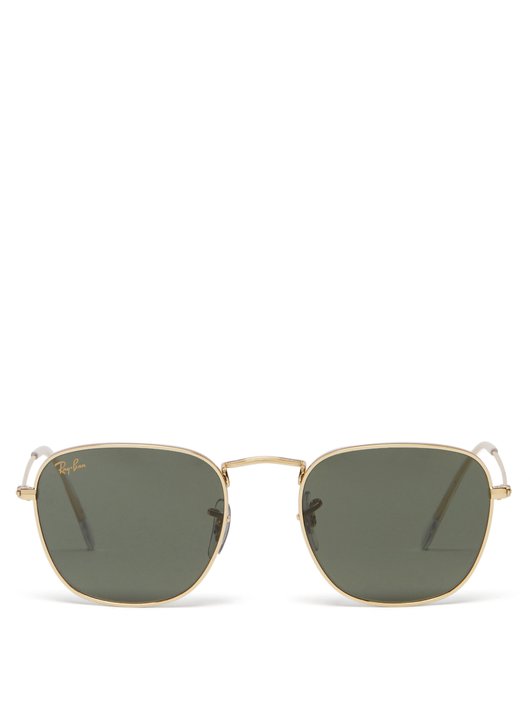 Frank square metal sunglasses