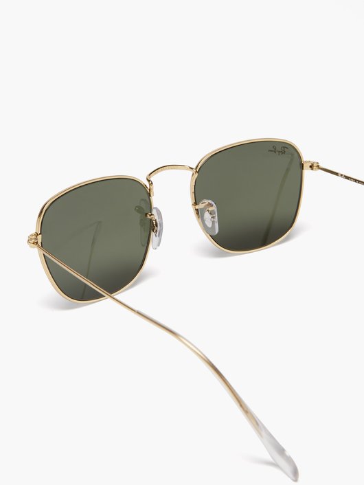 Frank square metal sunglasses