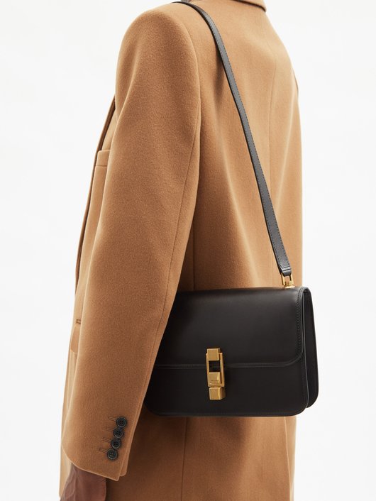 Le Carré leather cross-body bag